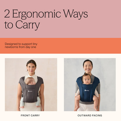 Ergobaby Embrace beebikandja vastsündinutele 0–12 kuud, Soft Olive