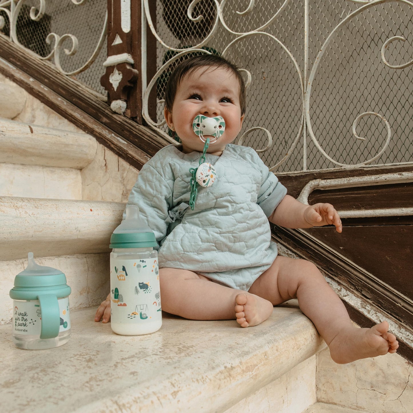 Suavinex õppimistass pehme silikoonist tilaga, lekkekindel, roosa, 270 ml