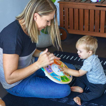 Baby Einstein Cal’s Smart Sounds Symphony puidust elektrooniline tegevusmänguasi, alates 6. kuust