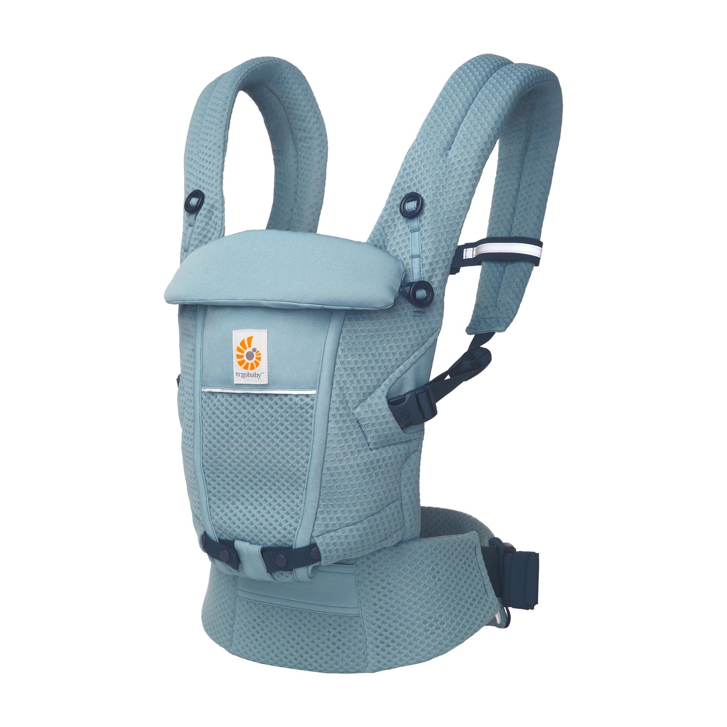 Ergobaby Adapt SoftFlex Mesh beebikandekott, Slate Blue, 0–48 kuud