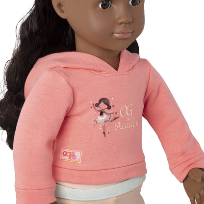 Our Generation balletitreeningu rõivakomplekt nukkudele, 46 cm