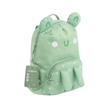 Miniland Ecothermibag Kid Frog laste termosisuga seljakott, konn
