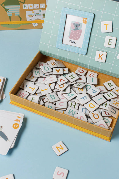 Magnetitähestik ET/EN õppemäng