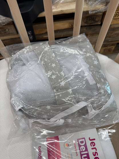 babybay Original vooditasku pöögipuust, naturaalne + voodipehmendus (mesh), lina ja madrats