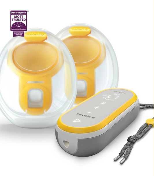 Medela Freestyle käed-vabad topelt elektriline rinnapump, rakendusega ühendatav