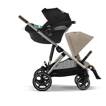 Cybex GAZELLE S 2in1 jalutuskäru (istumisosa+vankrikorv), Almond Beige